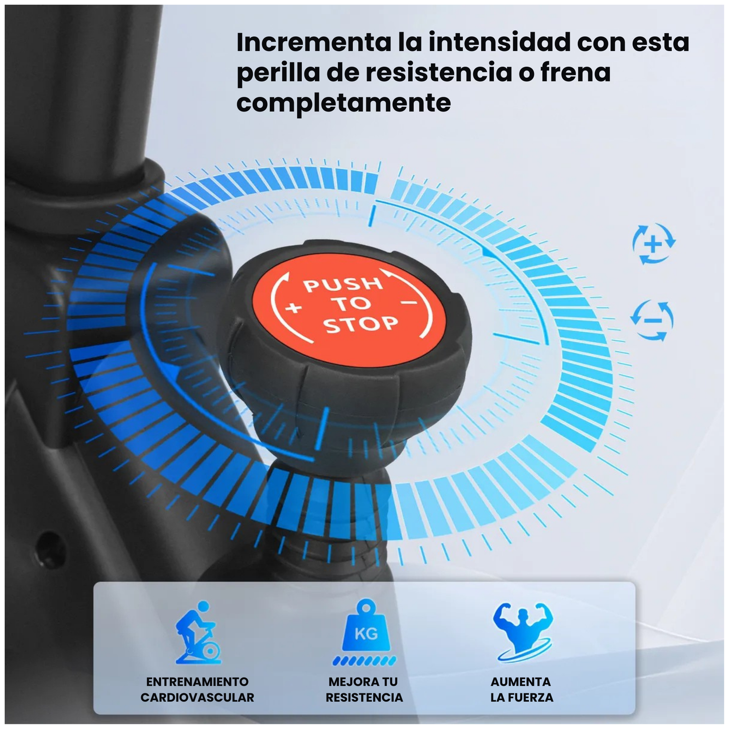 Bicicleta Spinning Pro 14 KG Disco 1016-3-6