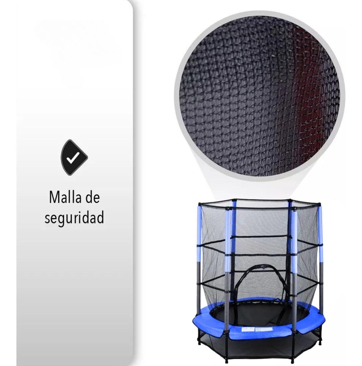 Cama Elástica Saltarina Trampolin Para Niños 1.4m Con Malla-2