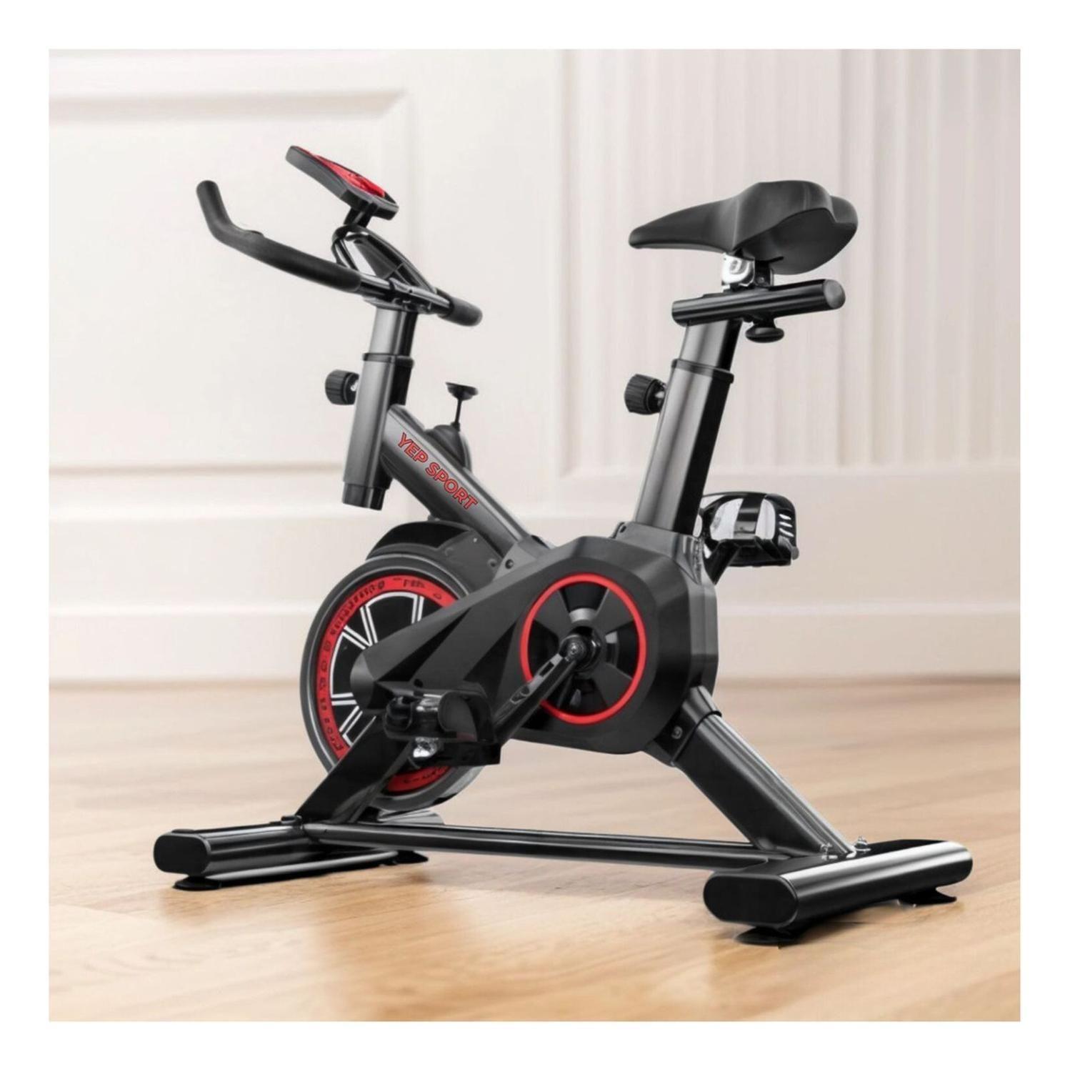Bicicleta Spinning Estática Con Monitor Yepsport-7