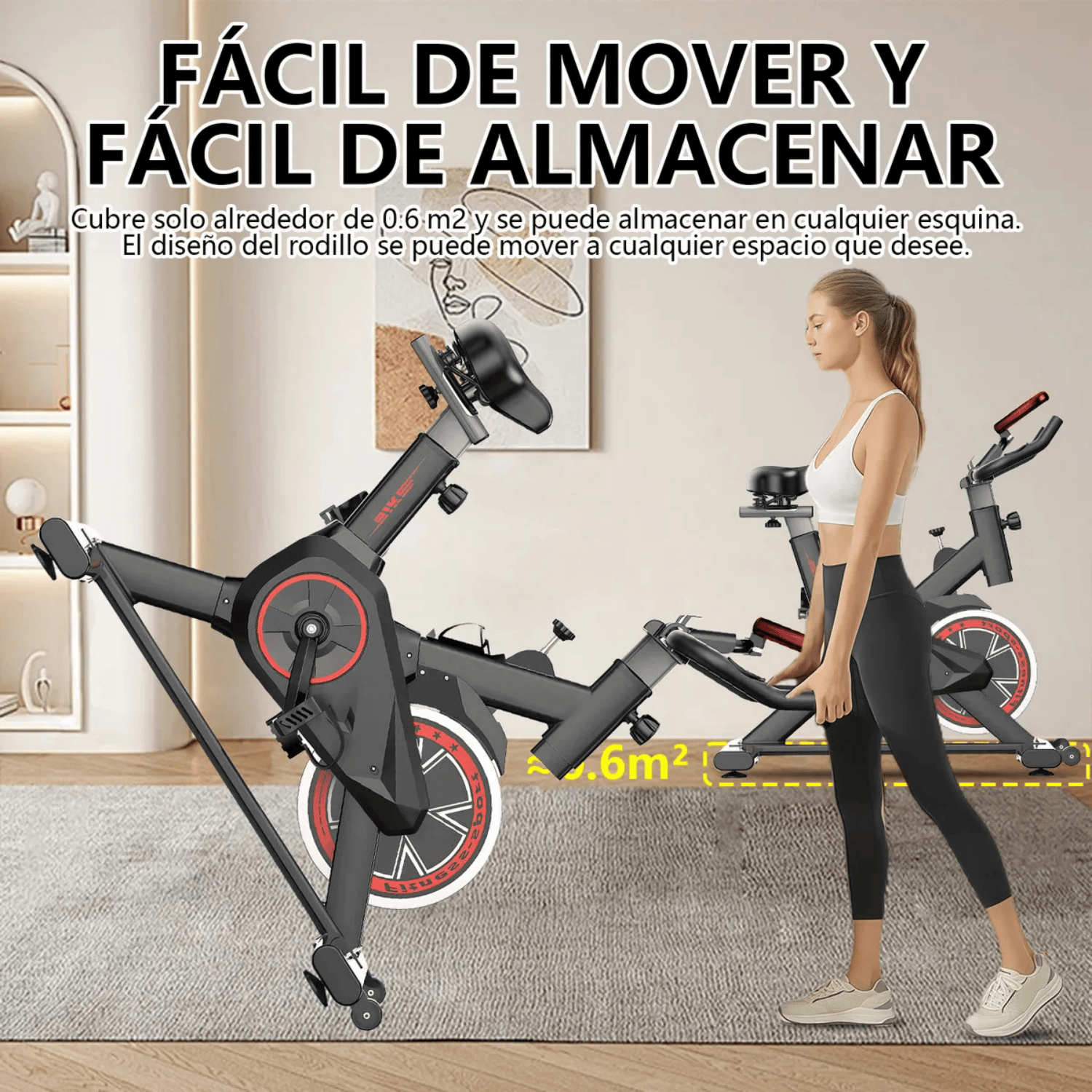 Bicicleta Spinning Resistencia 6kg Yepsport-5