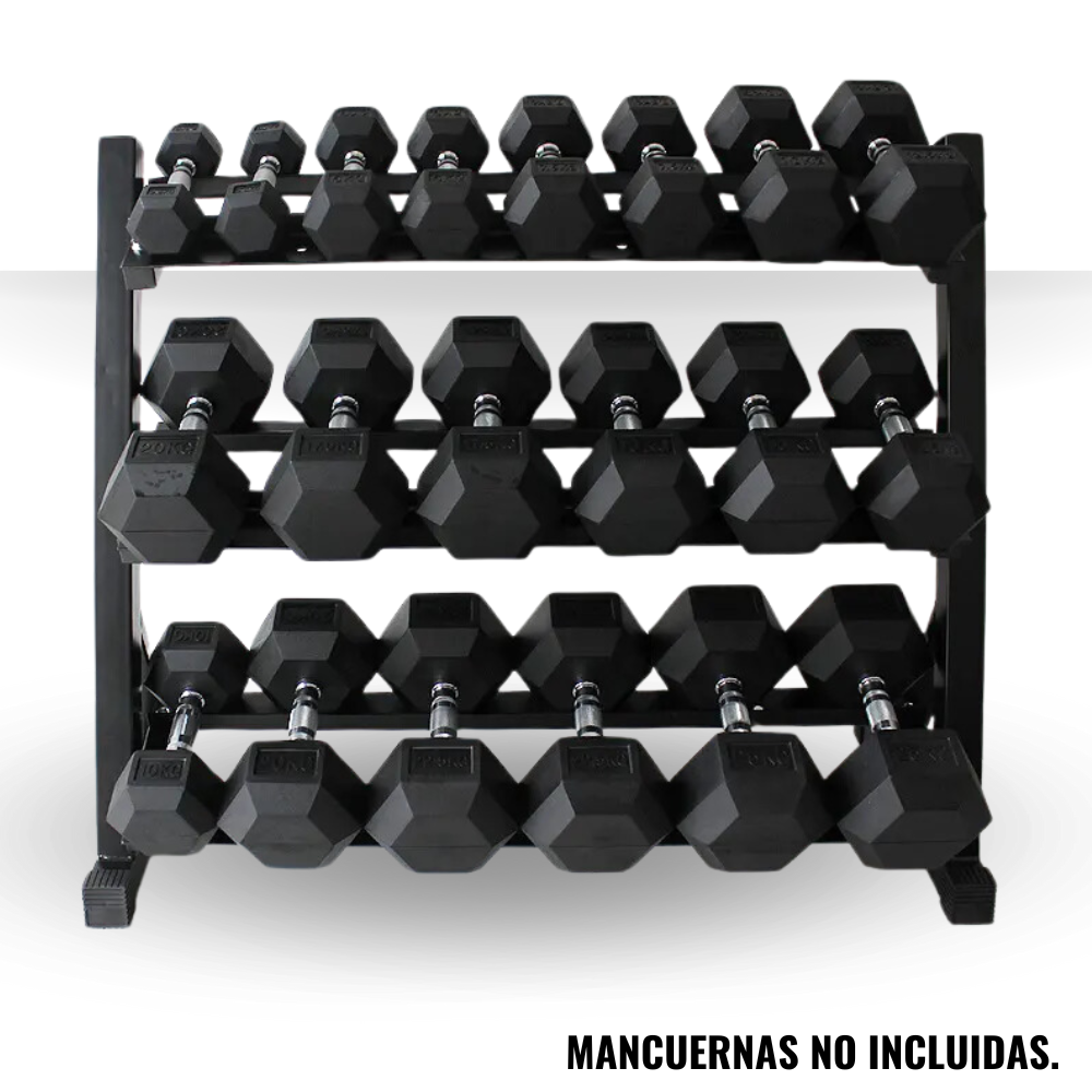 Rack para Mancuernas de 3 Niveles YLY03-2