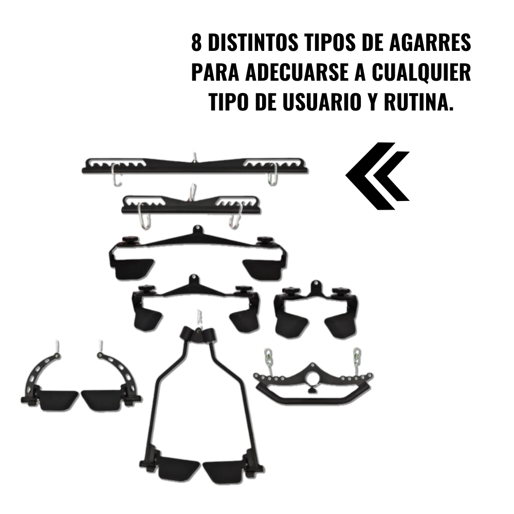 Set Agarres De Polea 8 Piezas-3