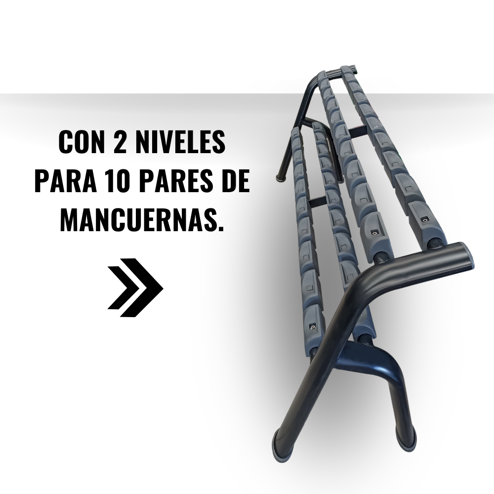 Rack Mancuernas 2 Niveles 2033-2