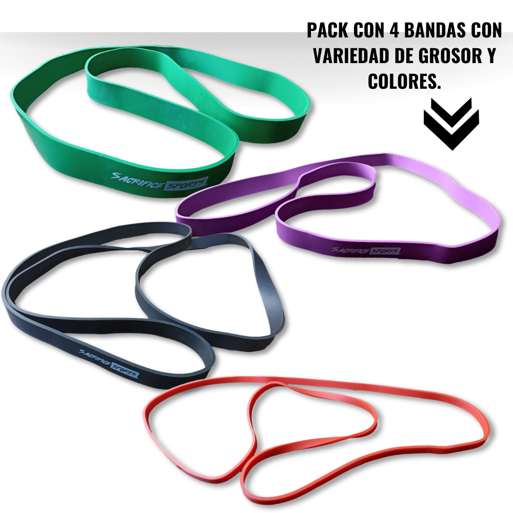 Set de Bandas Elásticas Sacrifice Sports 070-2