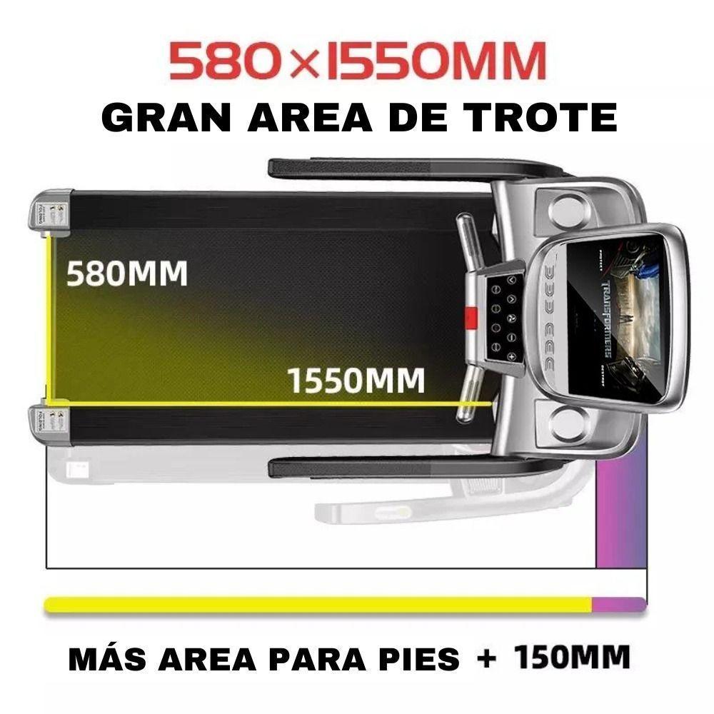 Trotadora Eléctrica Q8 Profesional-5