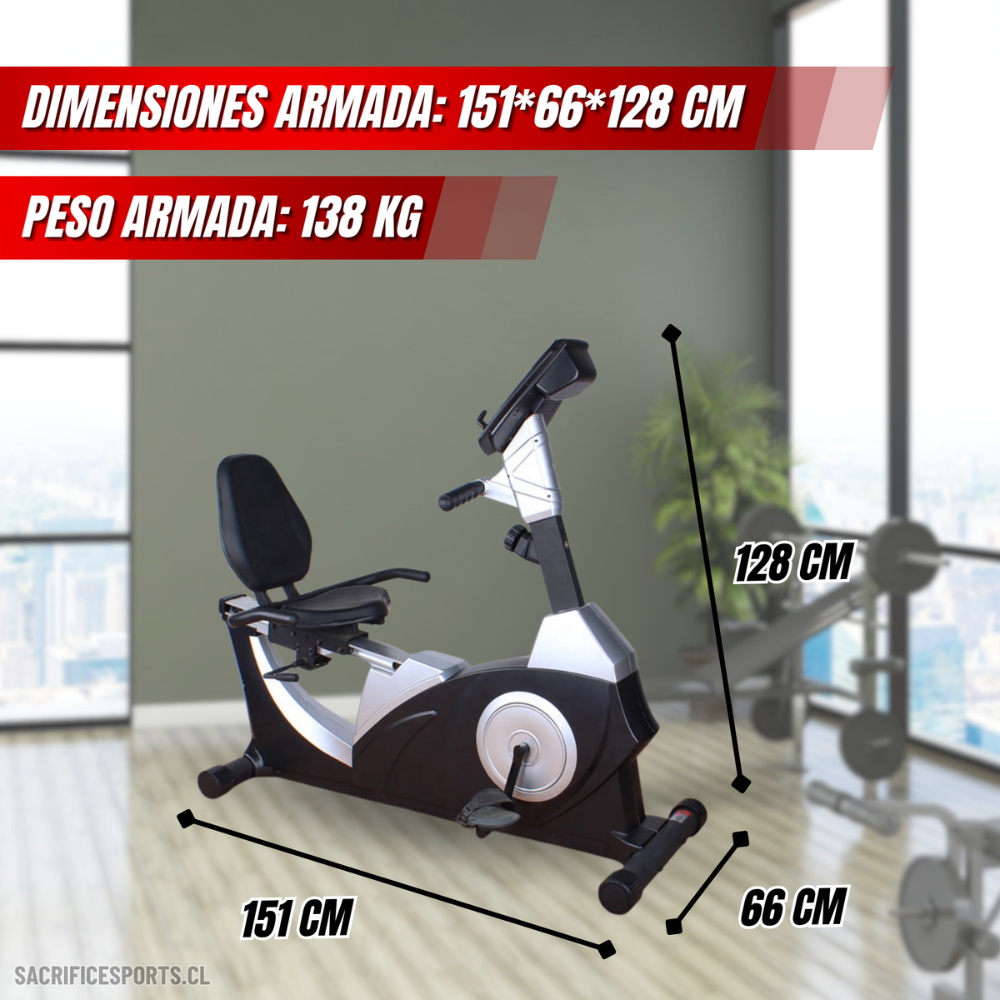 Bicicleta Estática Recostada T17-1