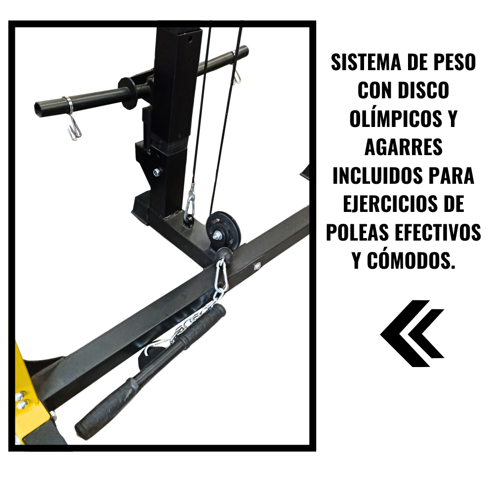 Rack Home Gym con Polea YLY10-2