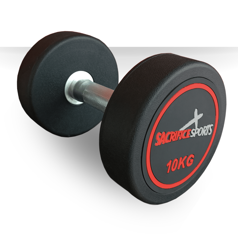 Par de Mancuernas Redondas de 10 kg-1