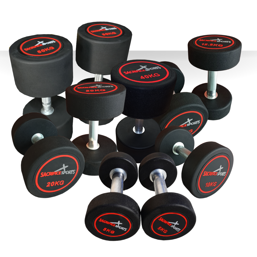 Par de Mancuernas Redondas de 10 kg-2