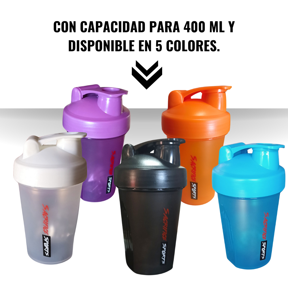 Botella Shaker para Proteina Sacrifice Sports-3