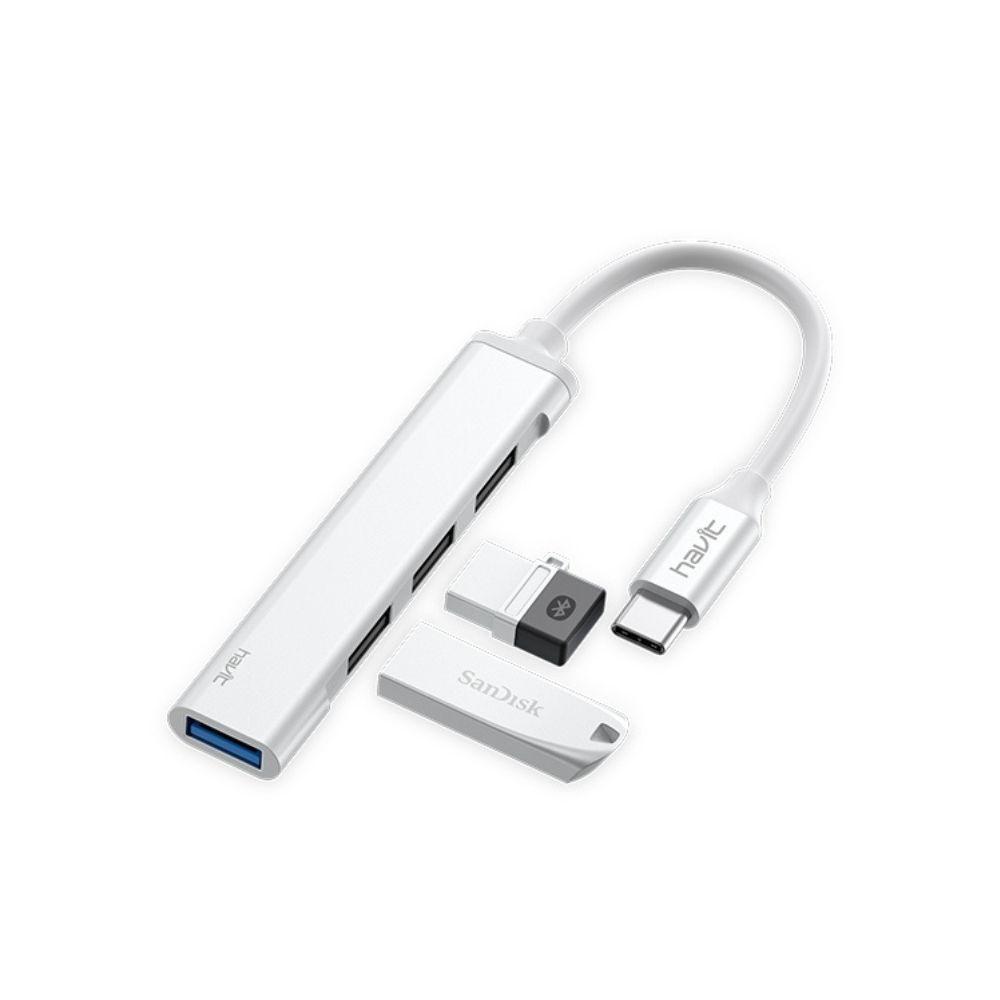HUB Tipo c usb 4 en 1 Havit-1