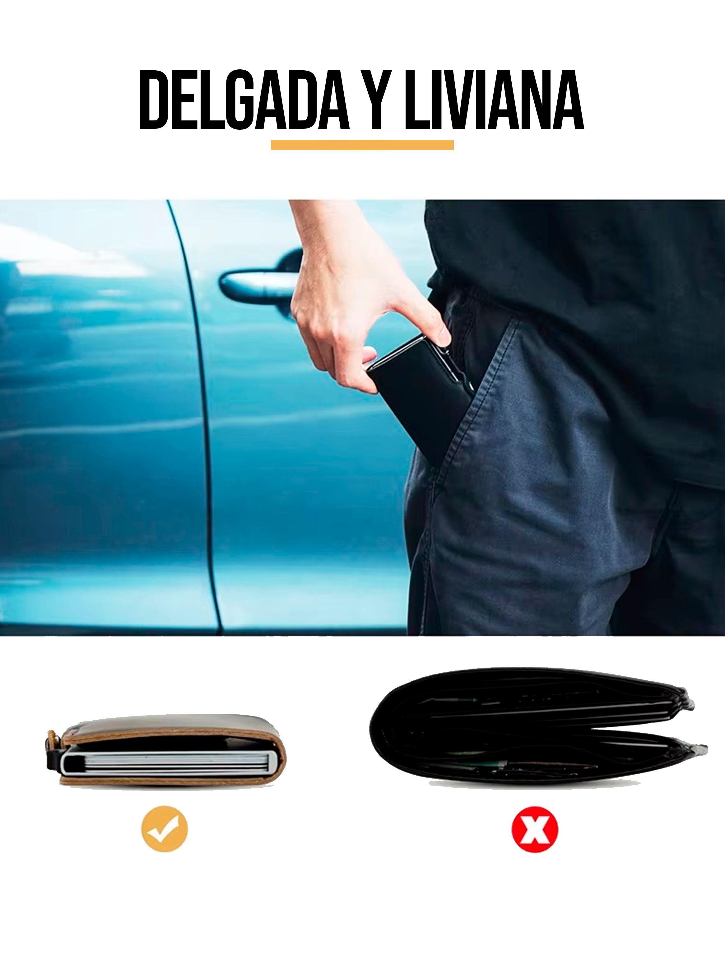 Billetera Inteligente con Tarjetero Anticlonación Gray - Pardal-3