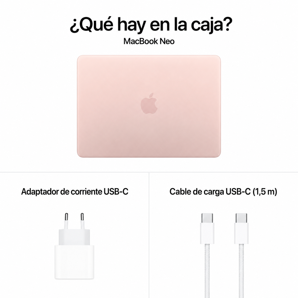 Macbook neo apple A18 13 8GB 256 Blush-2