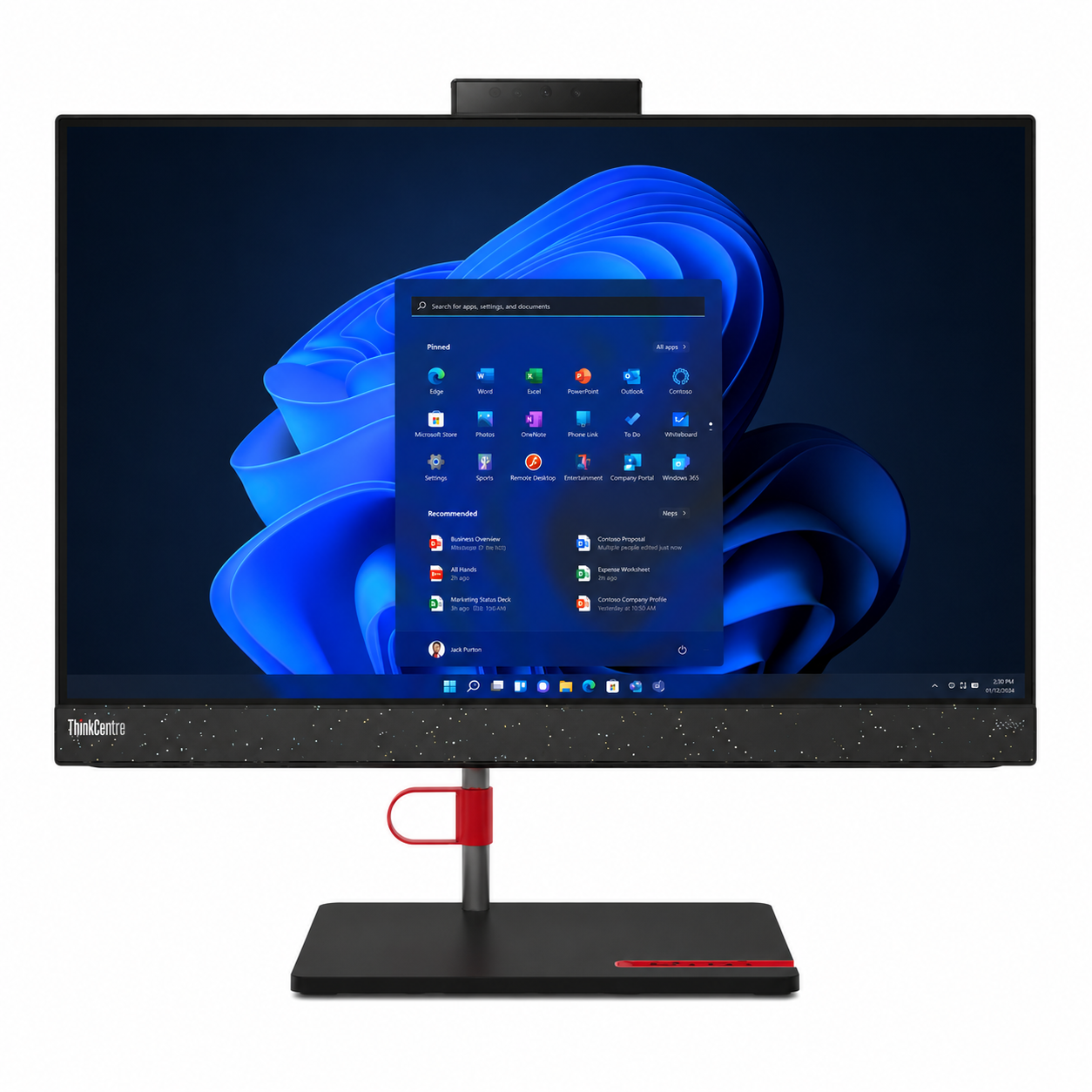 All In One Lenovo ThinkCentre neo 50a 24 Gen 4 I7 13700H 16GB 1TB W11P-3