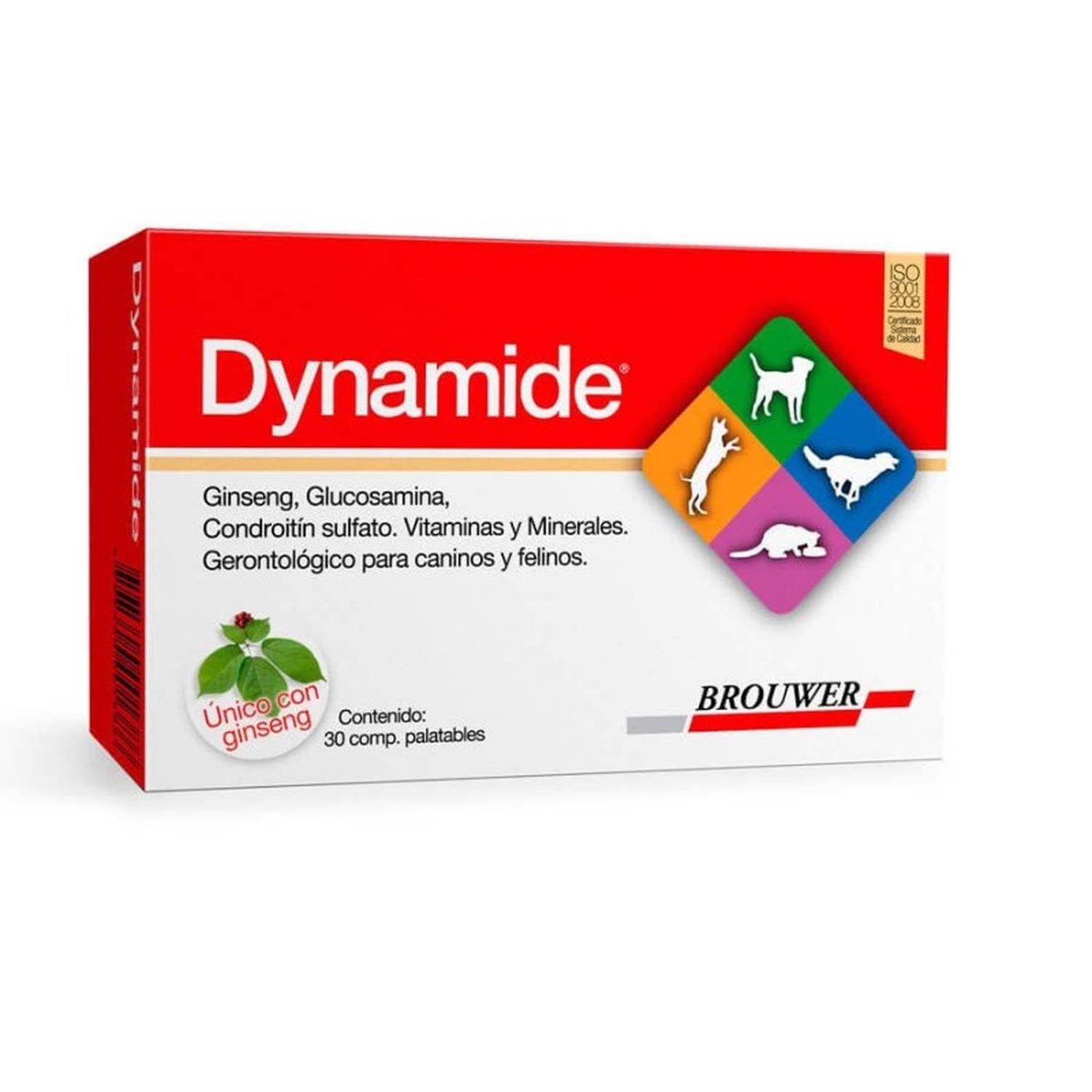 Dynamide 30 Comprimidos Palatables Para Perros Y Gatos-2