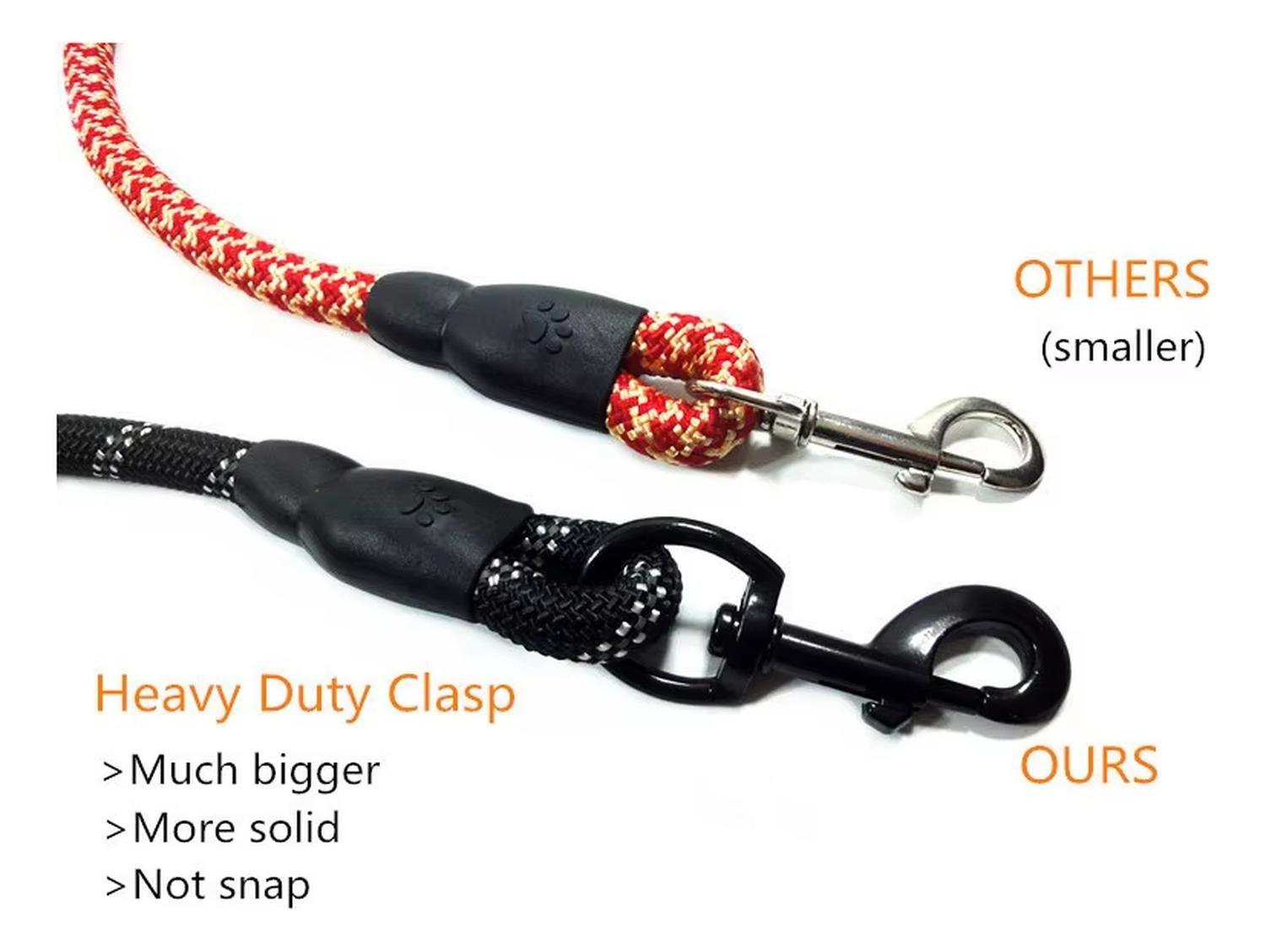 Cuerda Con Asa Resistente Perro Largo 120 Cm Grosor 1.2 Cm-3