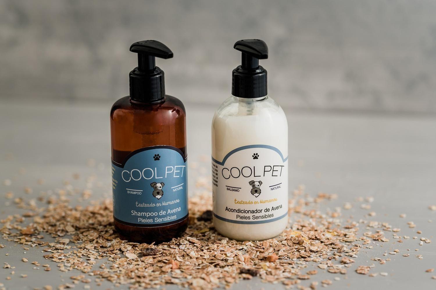 Shampoo Y Acondicionador Coolpet Perro Gato Pieles Sensibles - AVENA-4