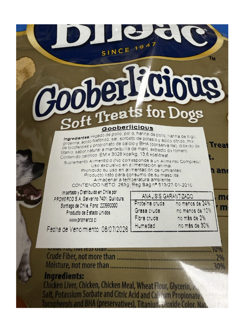 Bil-Jac Little Gooberlicious 283g Golosina Blanda Para Perro-2