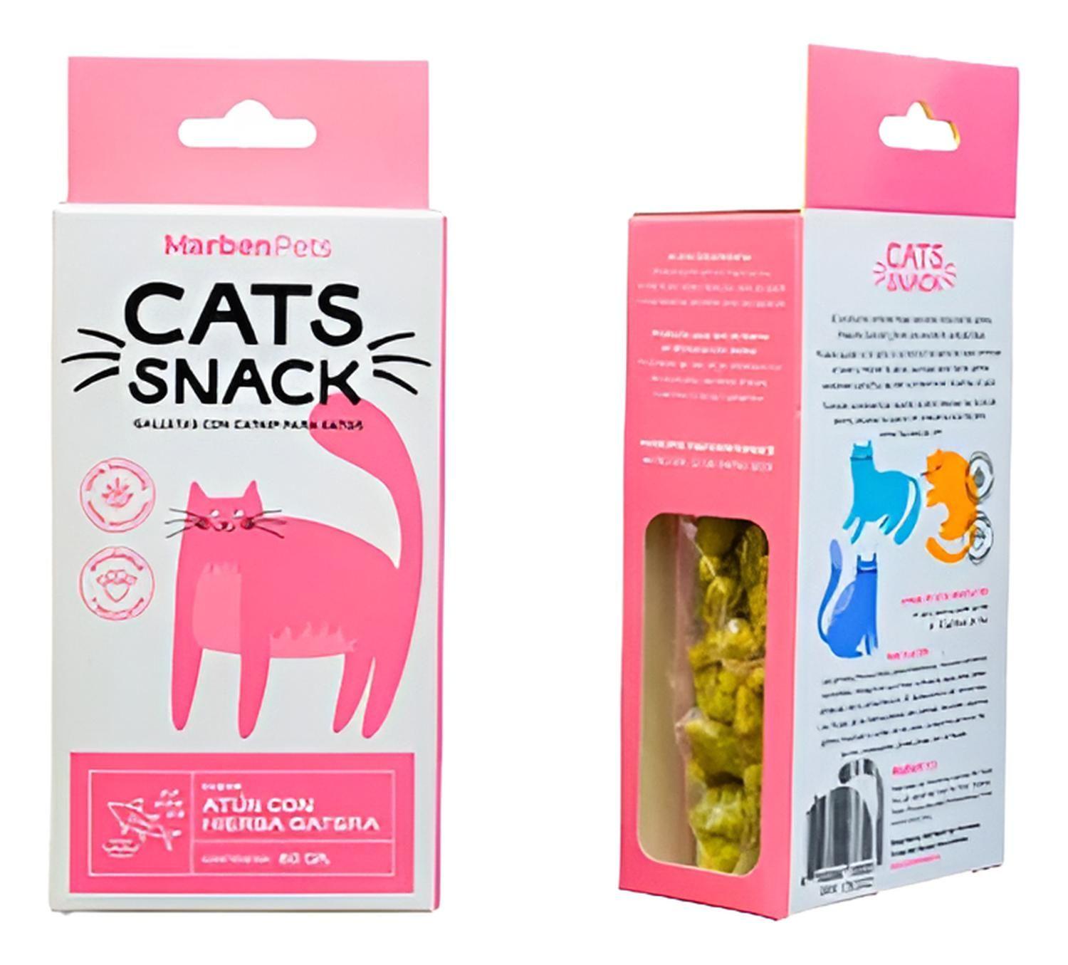 X2 Cats Snack Galletas Con Catnip Para Gatos-4