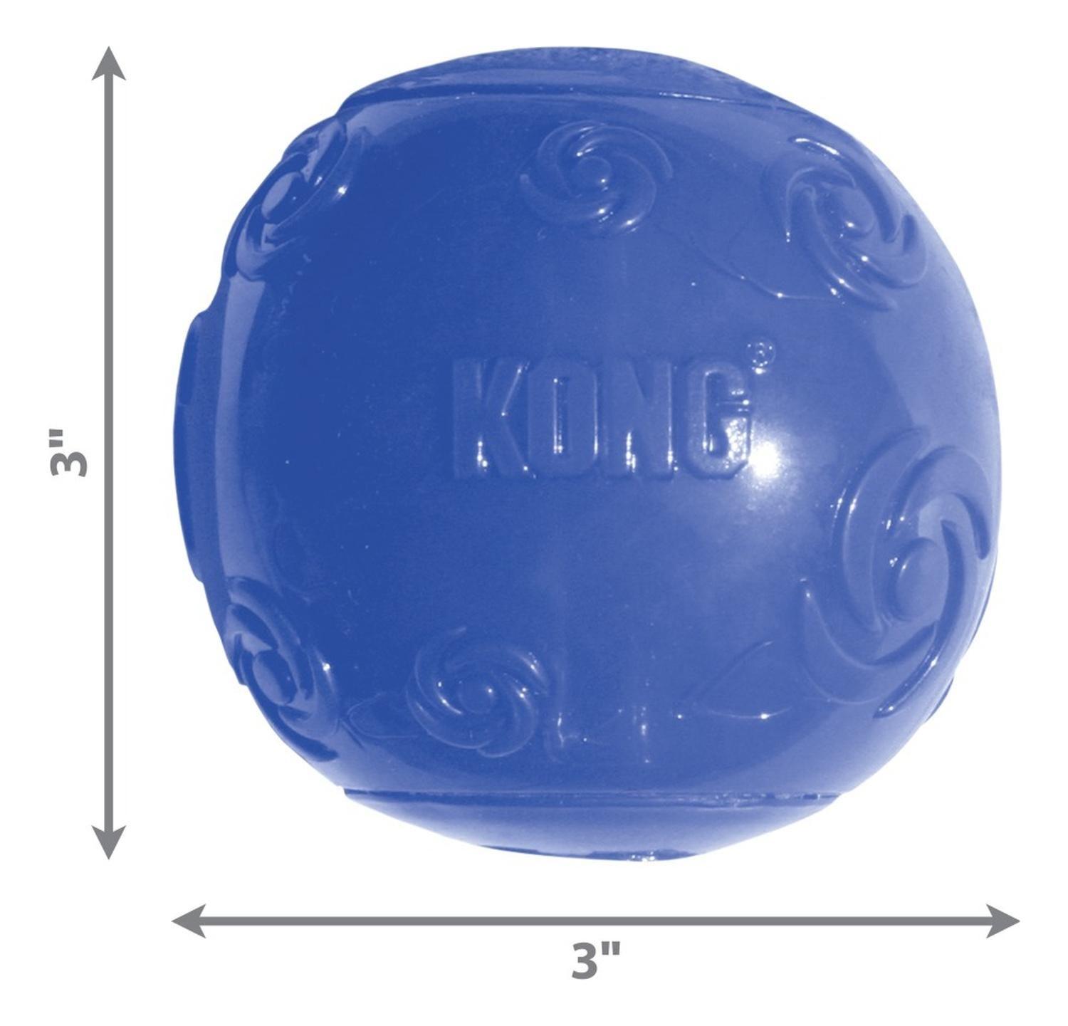 Juguete Pelota Para Perro Kong Squeezz Ball Talla L-7