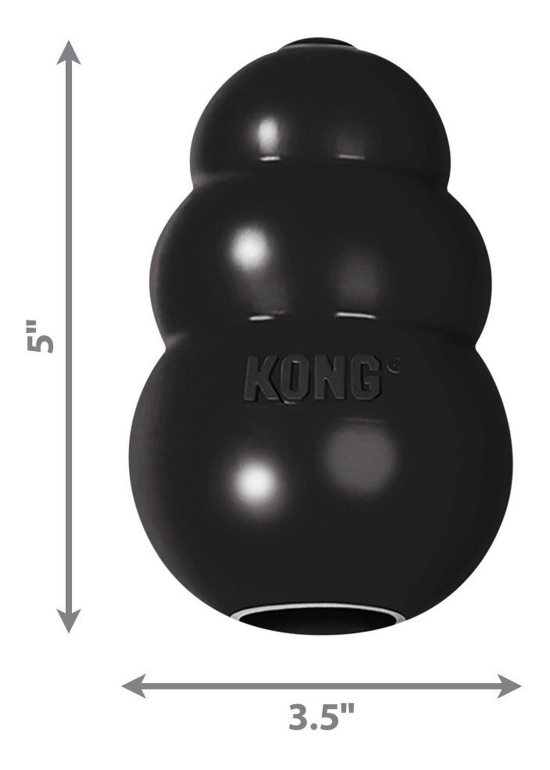 Juguete Kong Extreme Para Mascotas Perros Talla Xl 27-41 Kg - NEGRO-2