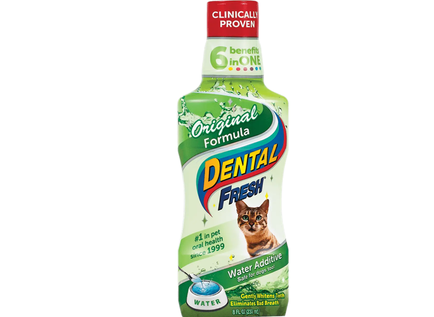 Dental Fresh Para Mascotas Gato Aditivo Para Agua 237ml-0