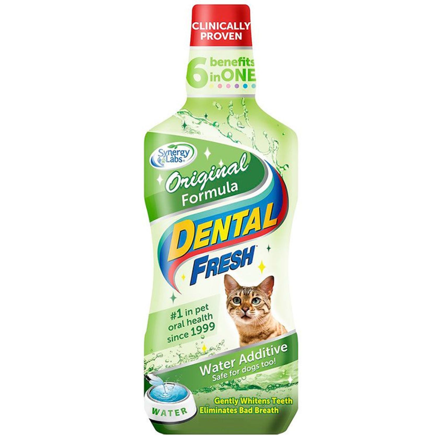 Dental Fresh Para Mascotas Gato Aditivo Para Agua 237ml-1