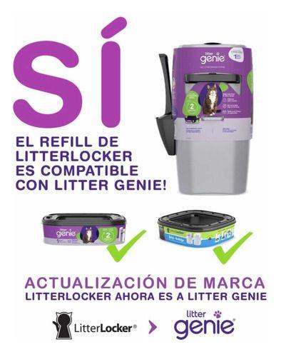 X4 Bolsas De Recarga Higiénica Repuesto Litter Genie Refill-2