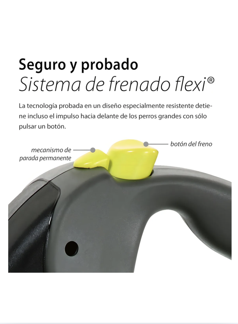 Correa Retráctil Flexi Giant Talla M 8m Max. 25kg Para Perro-2
