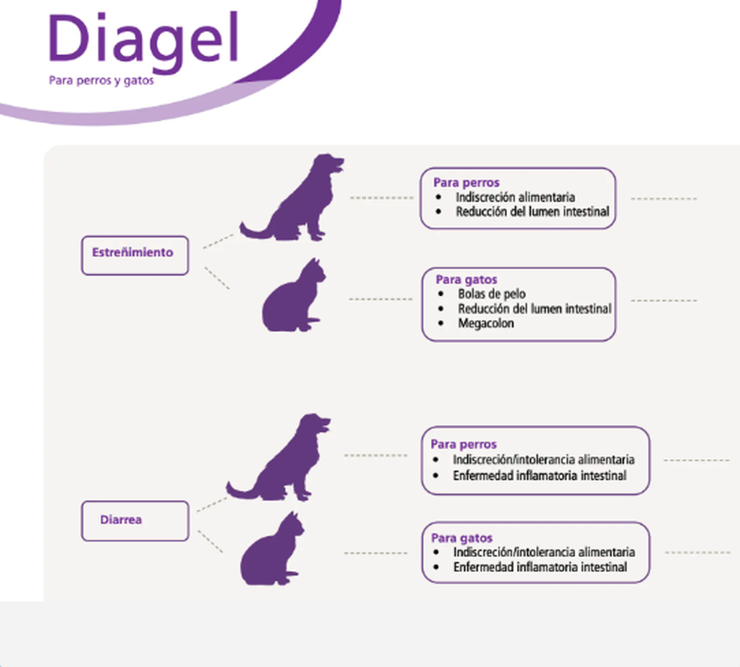 Diagel 20g x4 Sachets Suplemento Perros Diarrea y Estreñimiento-2