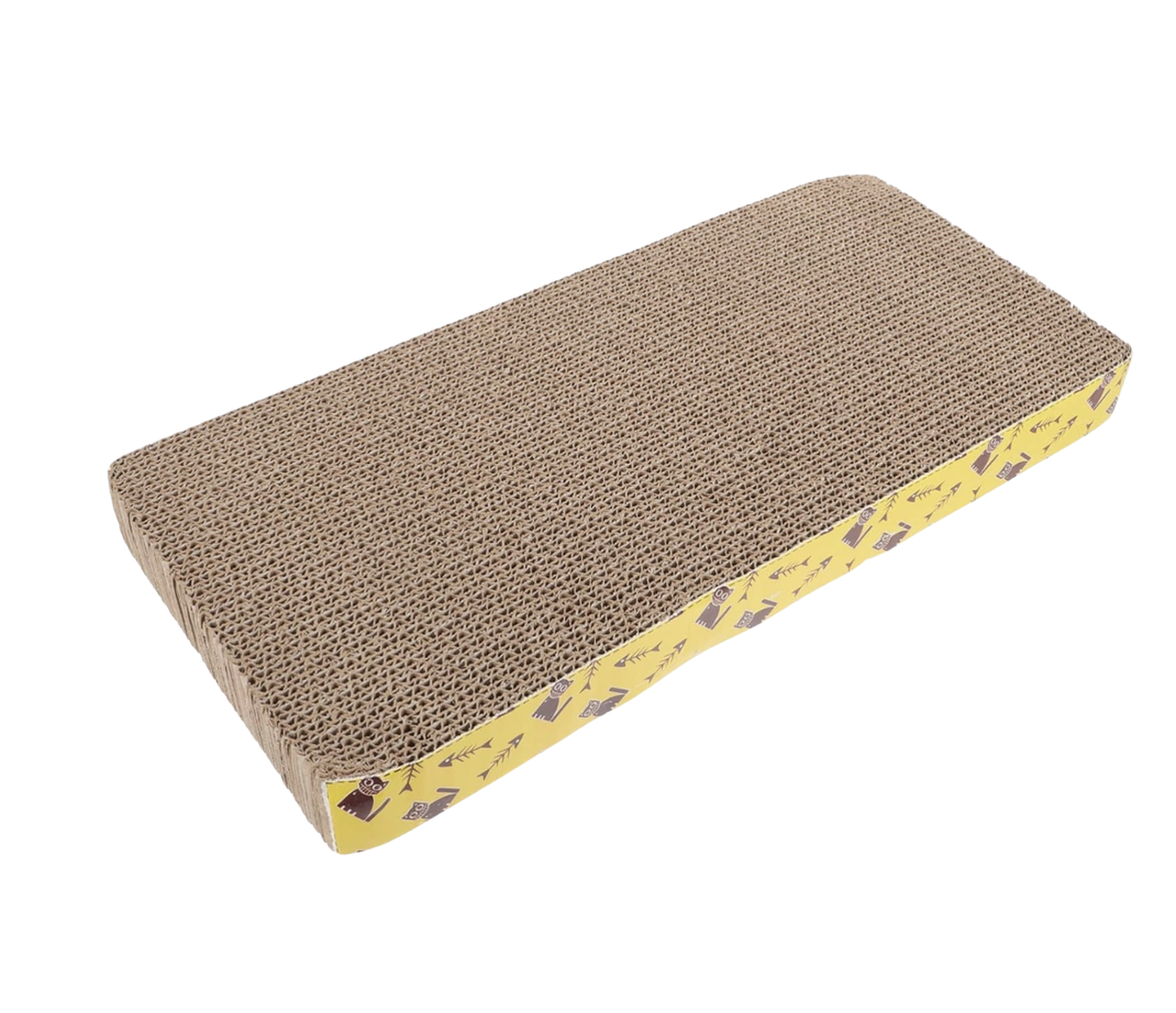 X2 Rascadores + Catnip Para Gato De Cartón Reciclado-3