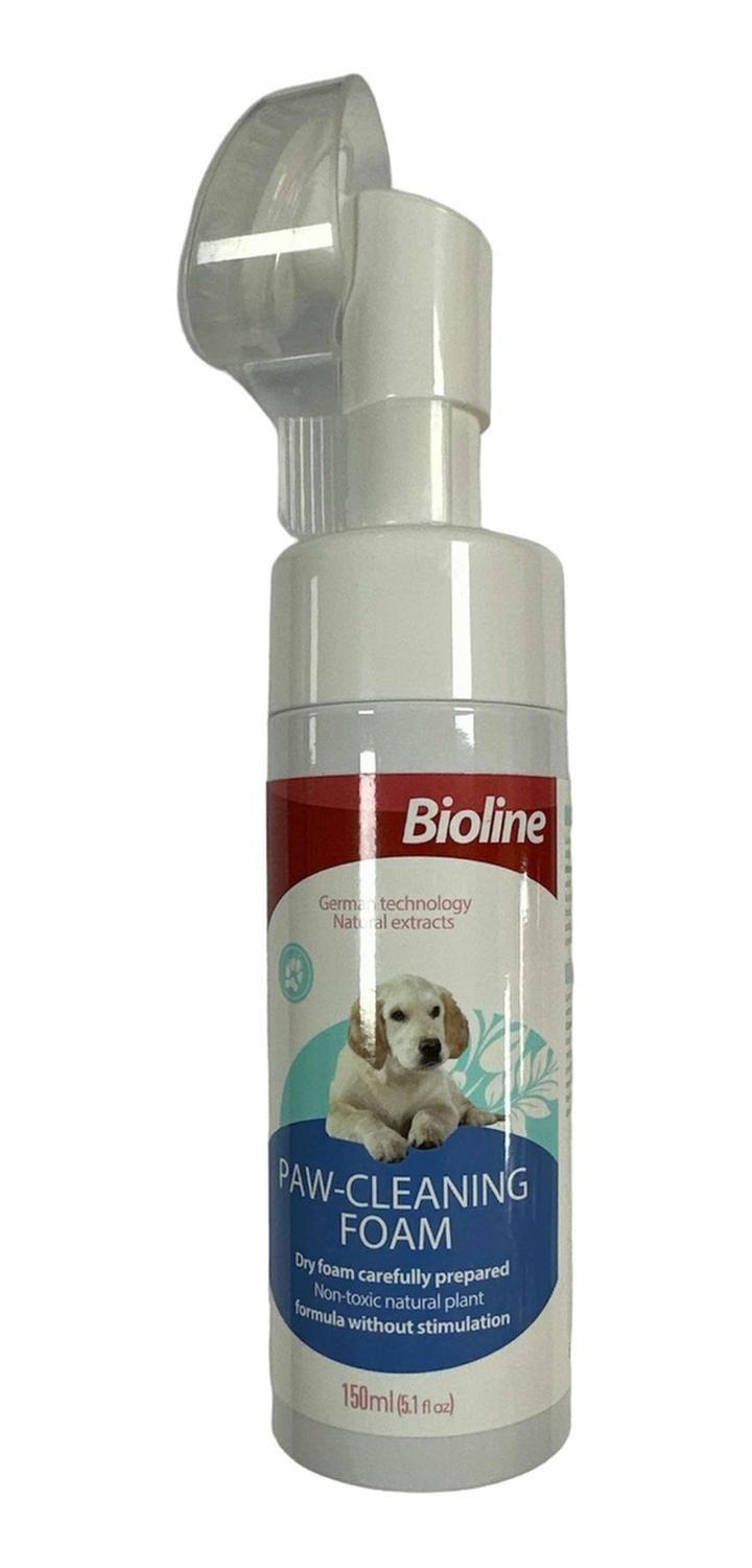 Espuma Limpia Patas Bioline Para Perros Paw Cleaning 150ml-3