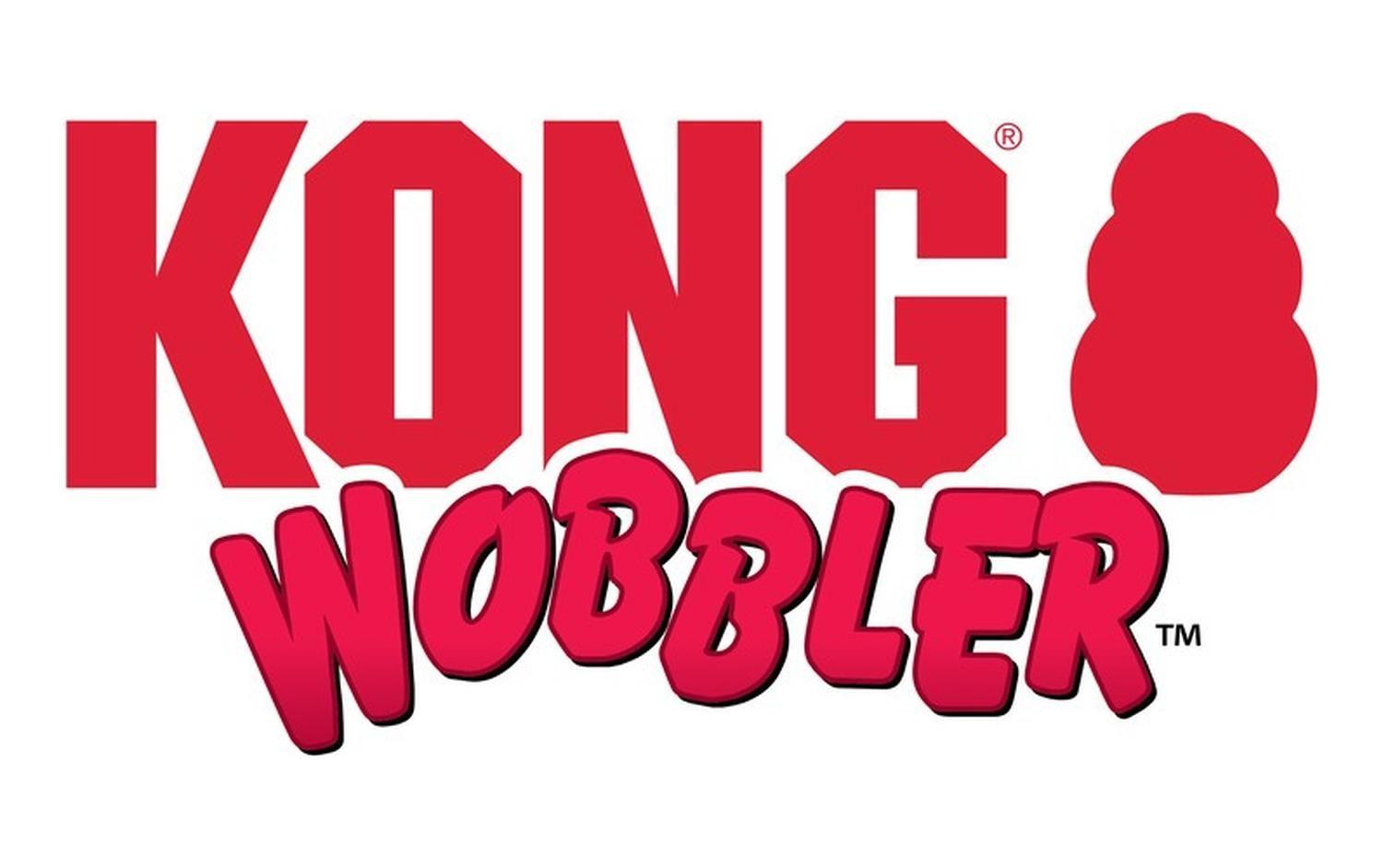 Juguete Kong Interactivo Wobbler Talla L Para Perro Red-4