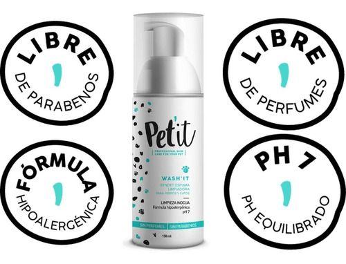 Pet´it Shampoo Inocuo Para Perro Y Gato Piel Sensible 150ml-2
