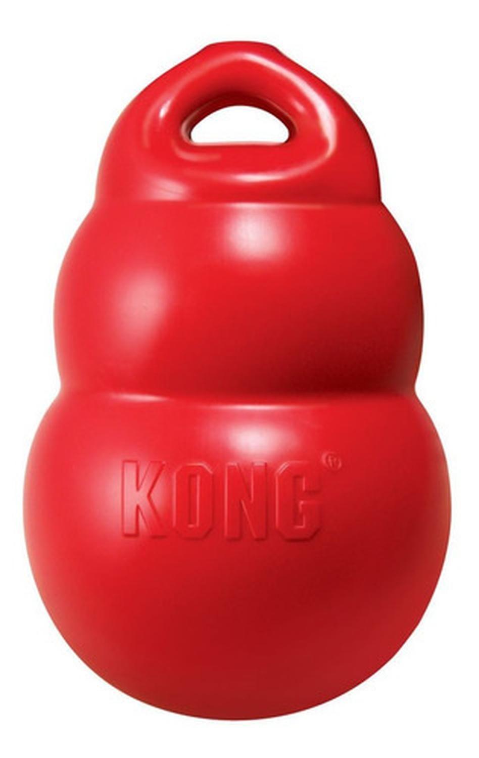 Kong Bounzer Juguete Para Mascotas Perro Grande Color Rojo-3