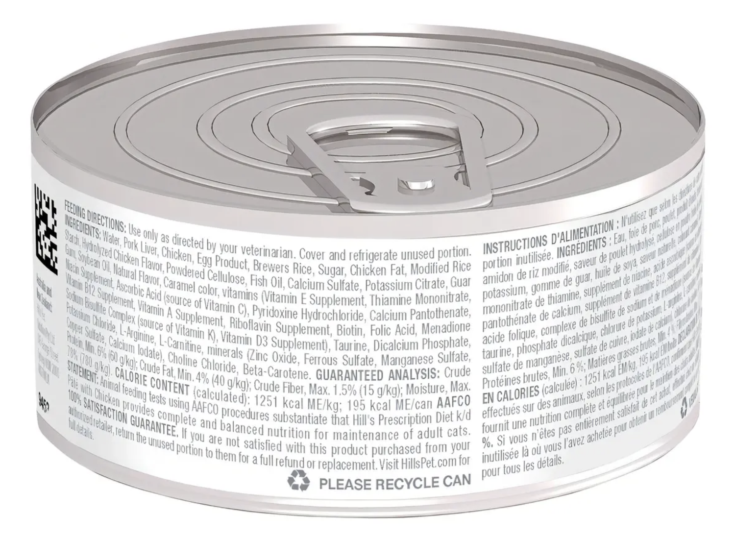 X3 Hill's Prescription Diet Kidney Care Gato Adulto 156 g c/u-2