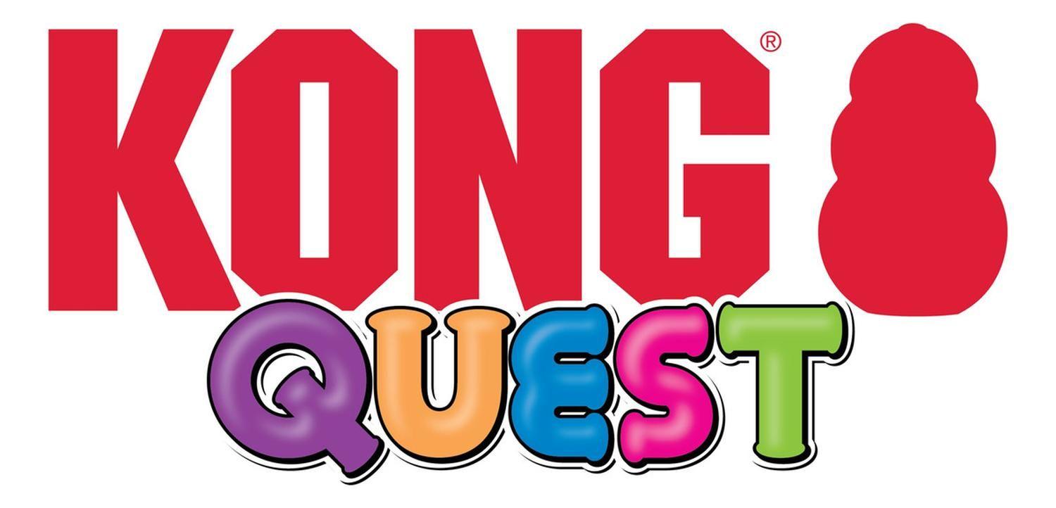 Kong Quest Star Pod Juguete Rellenable Limpia Diente Talla L-4