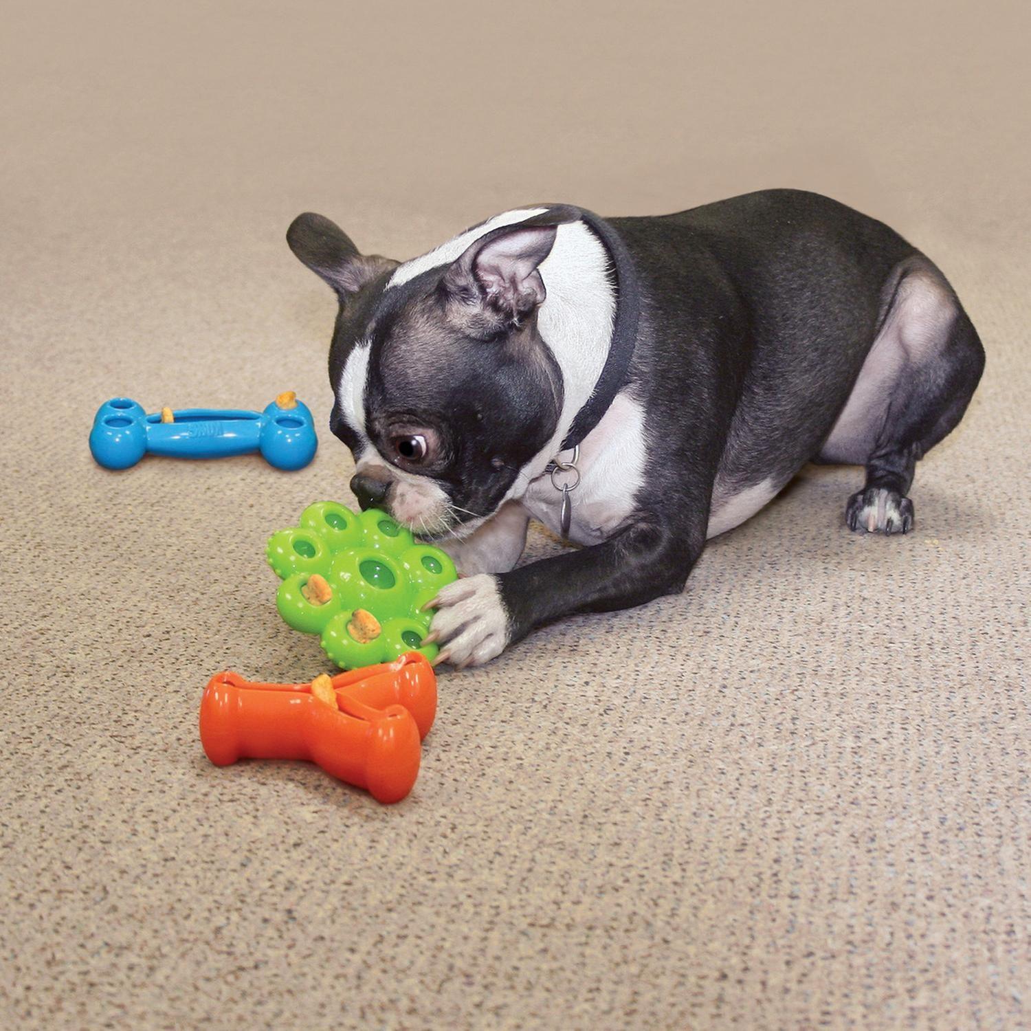 Kong Quest Star Pod Juguete Rellenable Limpia Diente Talla L-6