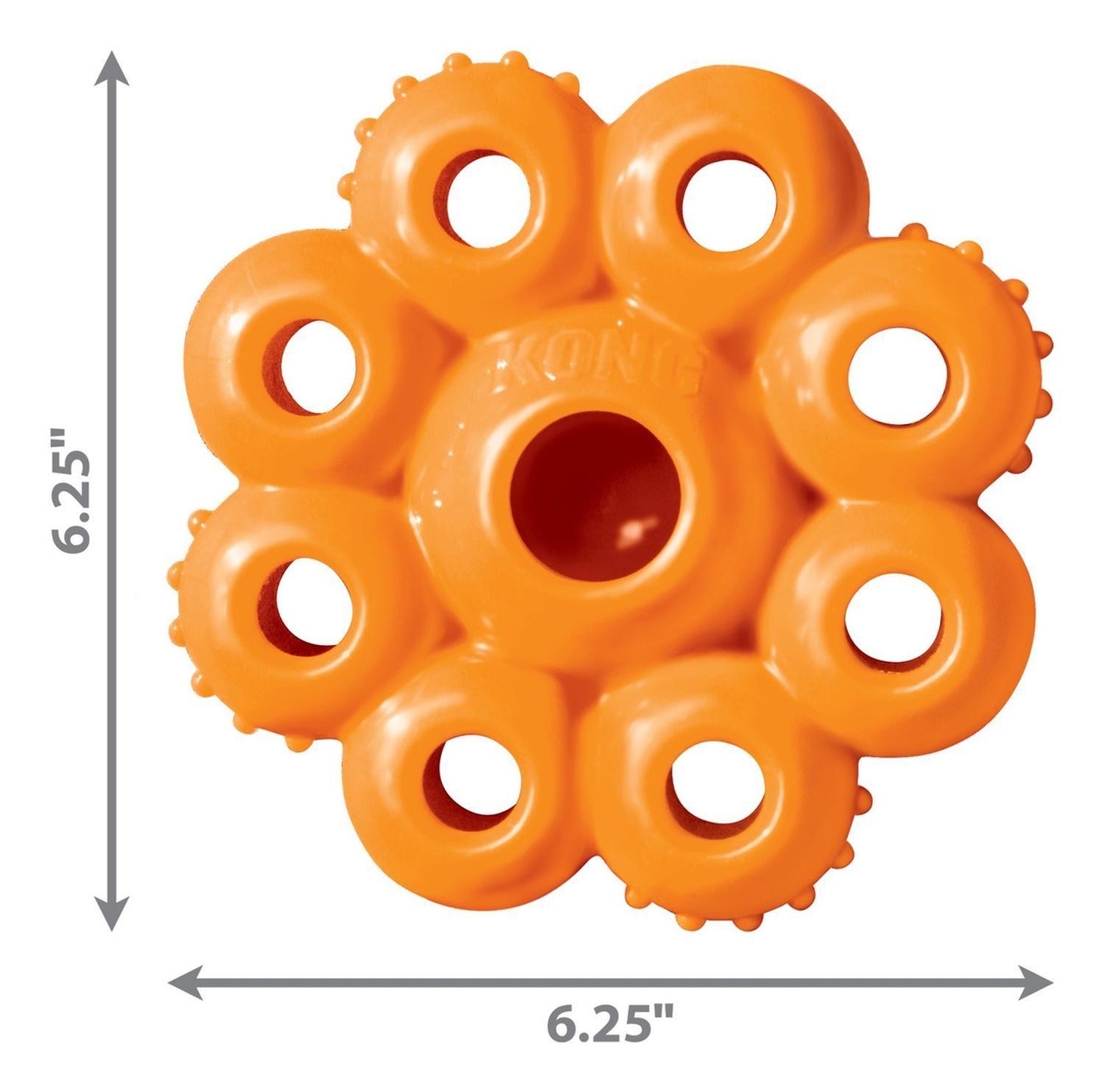 Kong Quest Star Pod Juguete Rellenable Limpia Diente Talla L-7