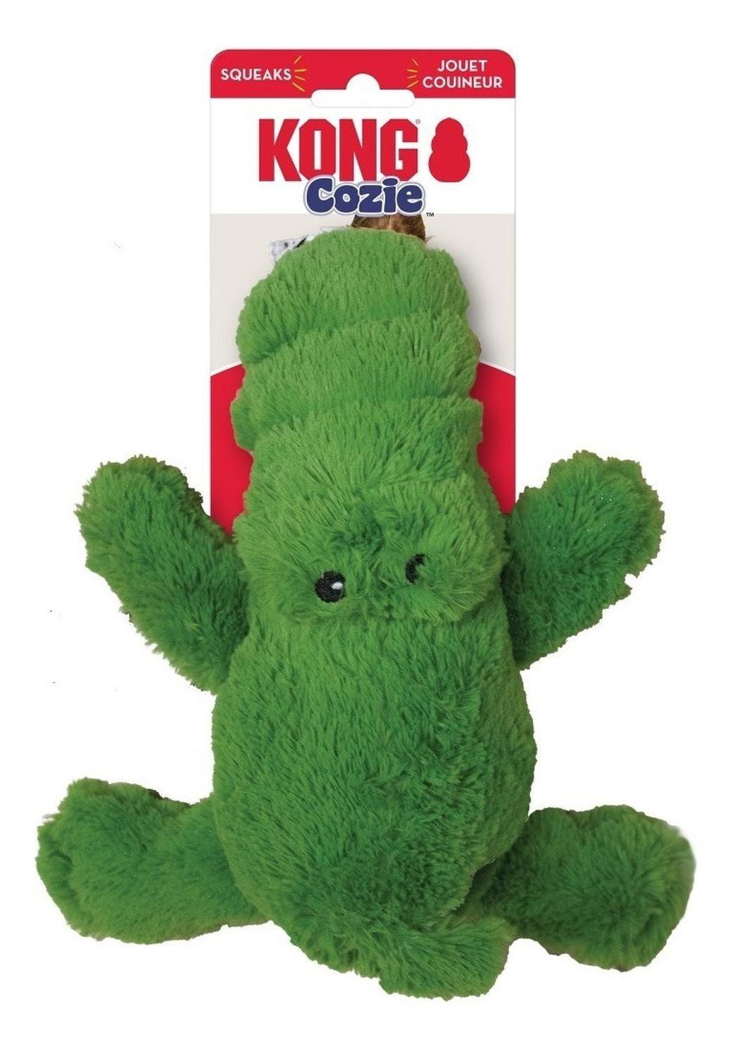 Juguete Para Perro Peluche Kong Cozie Squeaks Sonido Talla M-7