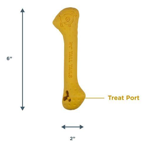 Tall Tails Hueso De Goma Natural Goat Juguete Para Perro S-2