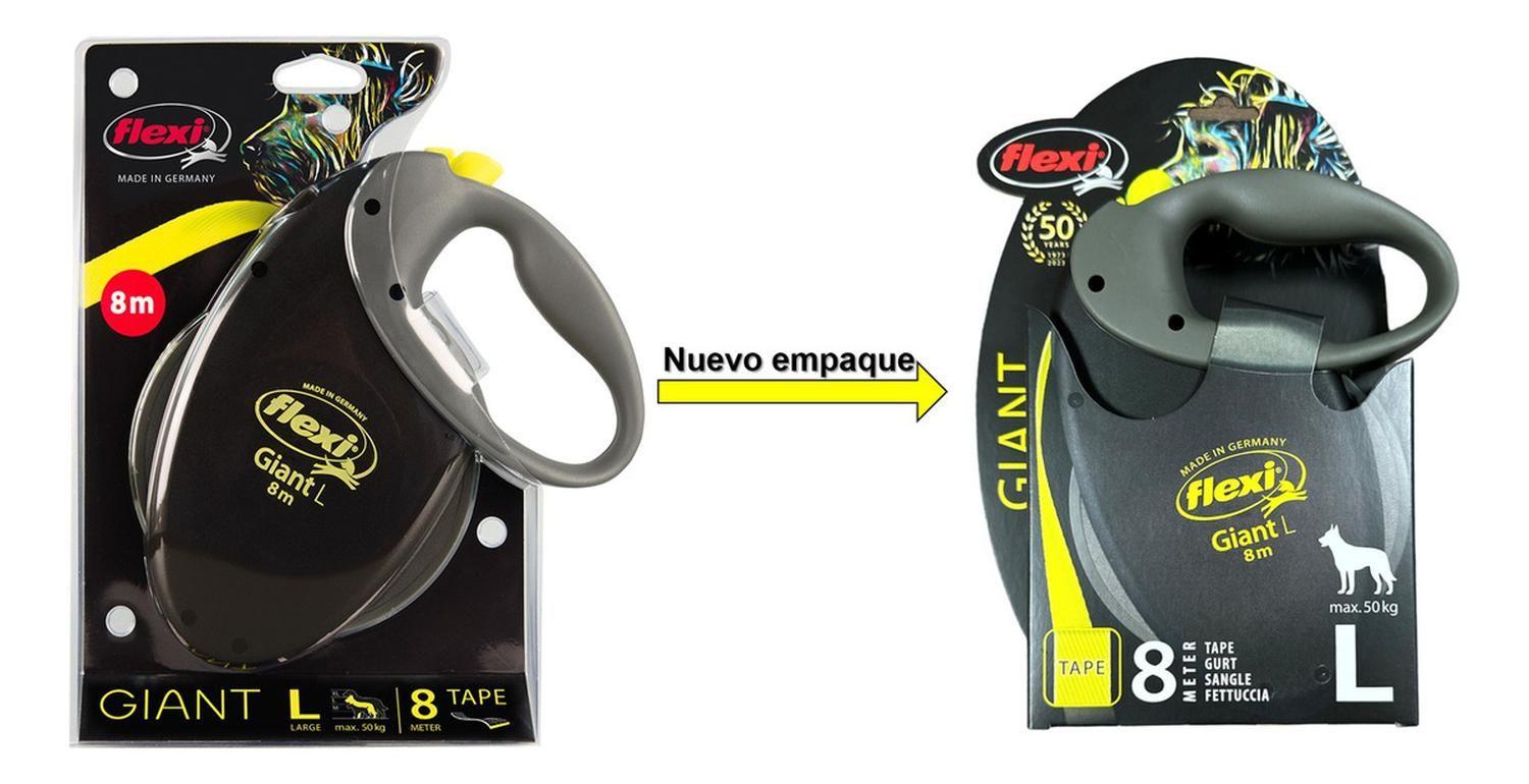 Correa Retráctil Para Perro Flexi Giant Talla L 8m Max. 50kg -2