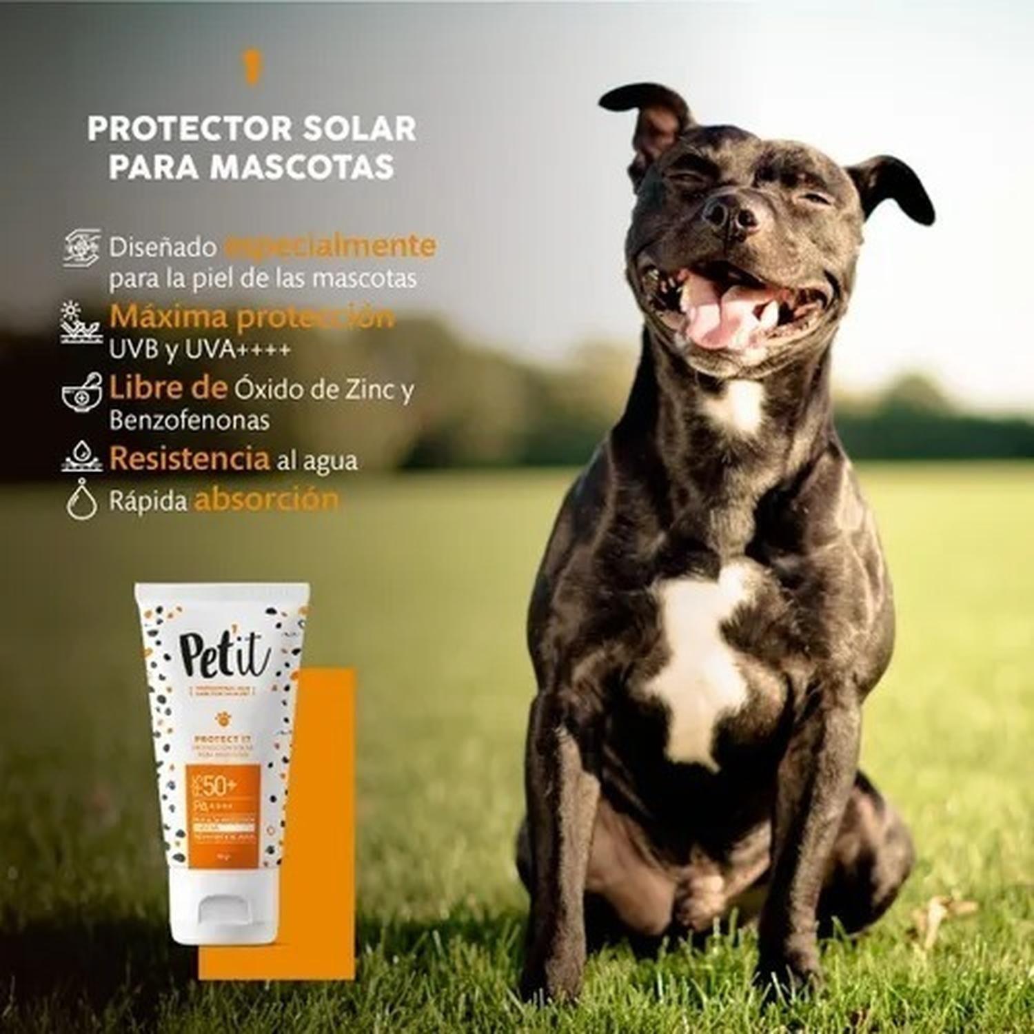 Pet'it Protector Bloqueador Solar Para Mascotas 30g Fps 50+-5