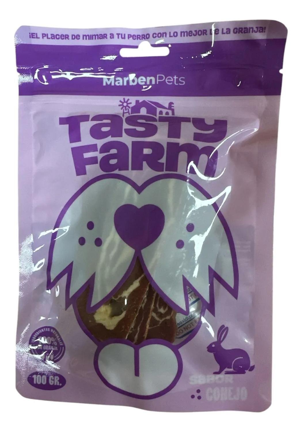 Pack X6 Snack Premium Seco Tasty Farm Para Perros 100g C/u-5