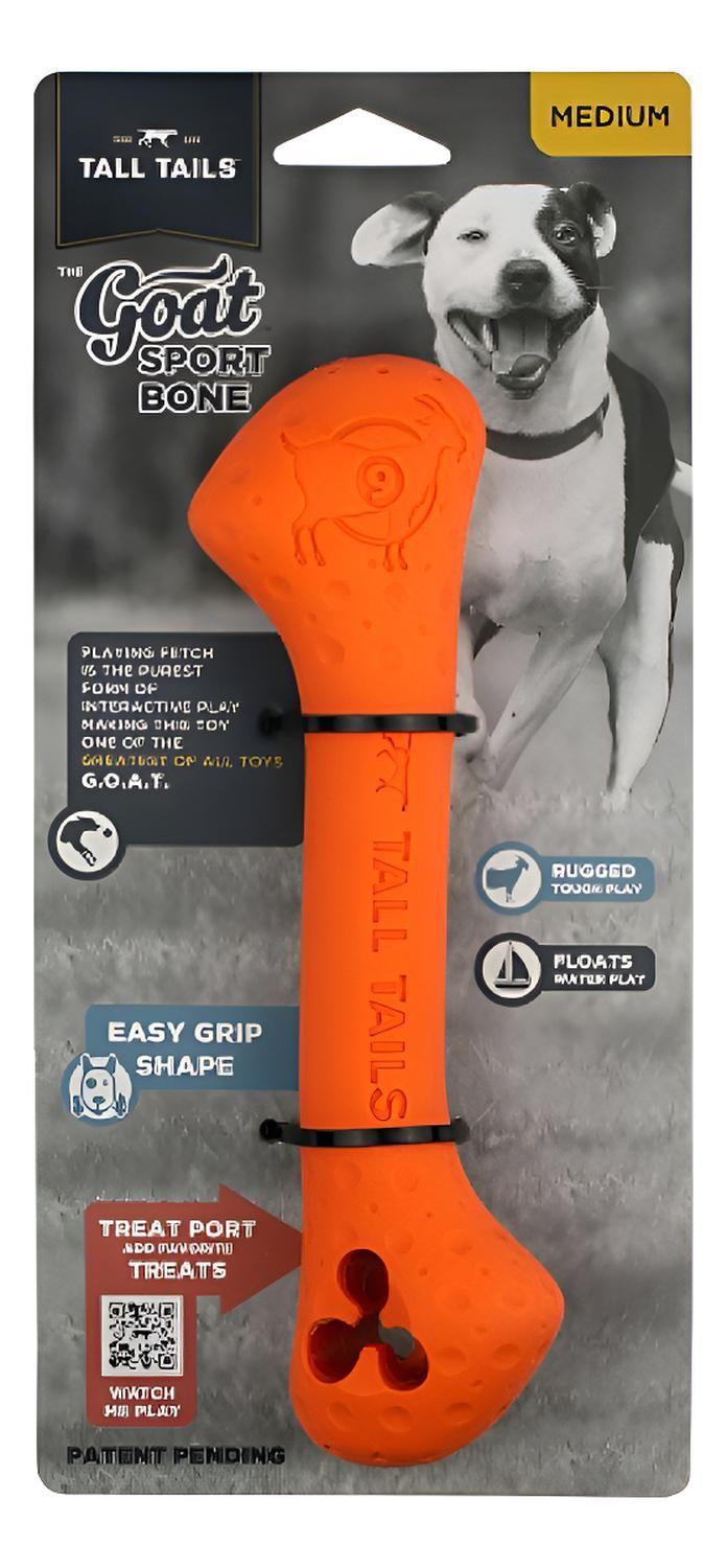 Tall Tails Hueso De Goma Natural Goat Juguete Para Perro M-2