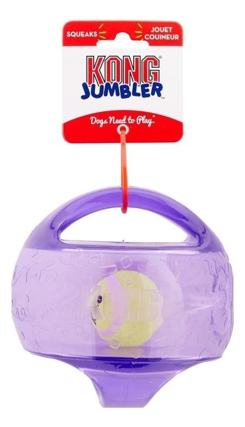 Pelota Jumbler Kong Para Mascotas - 14 Cm M/l Violeta-2