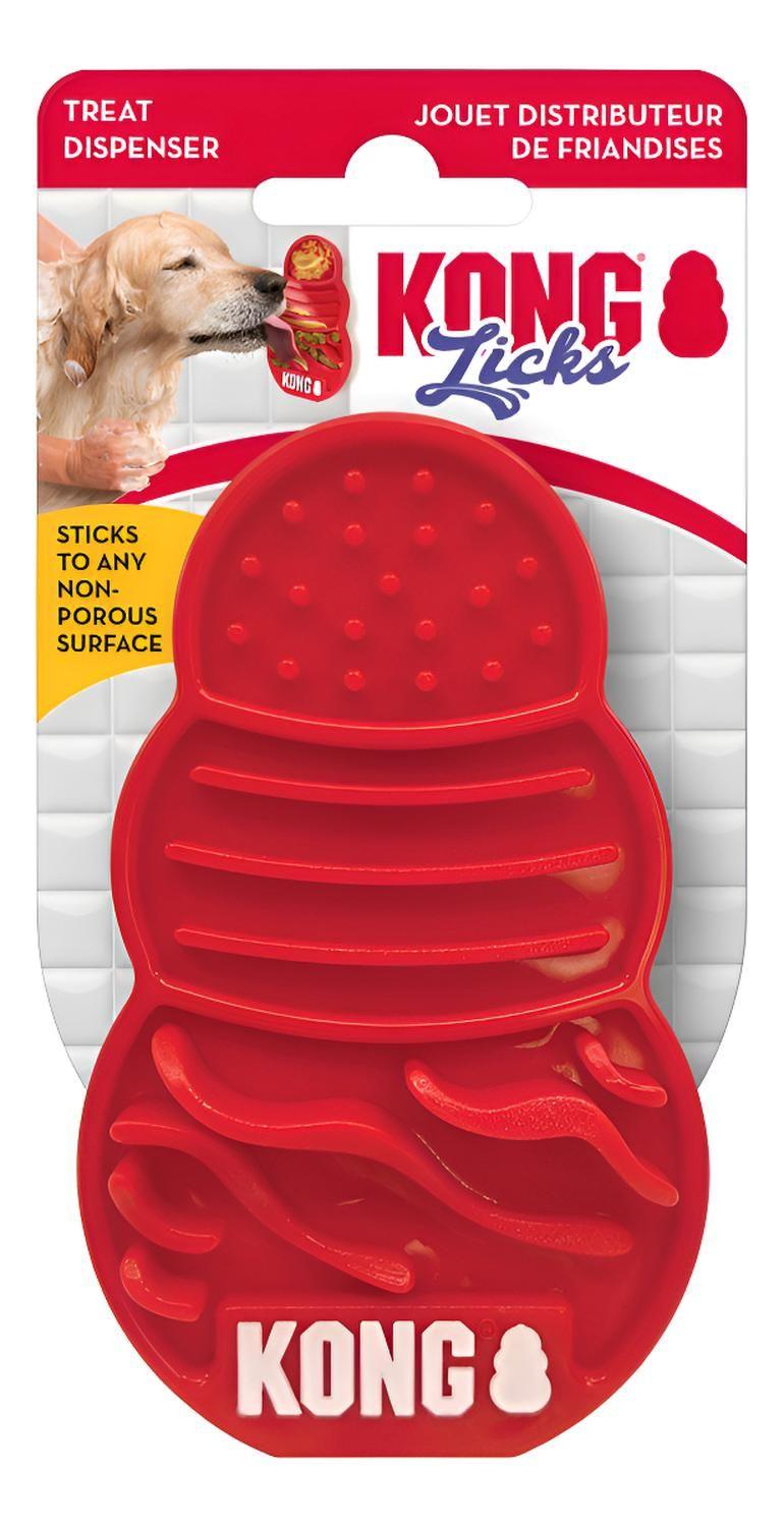 Kong Licks Almohadilla Para Lamer Con Ventosas Talla L -0