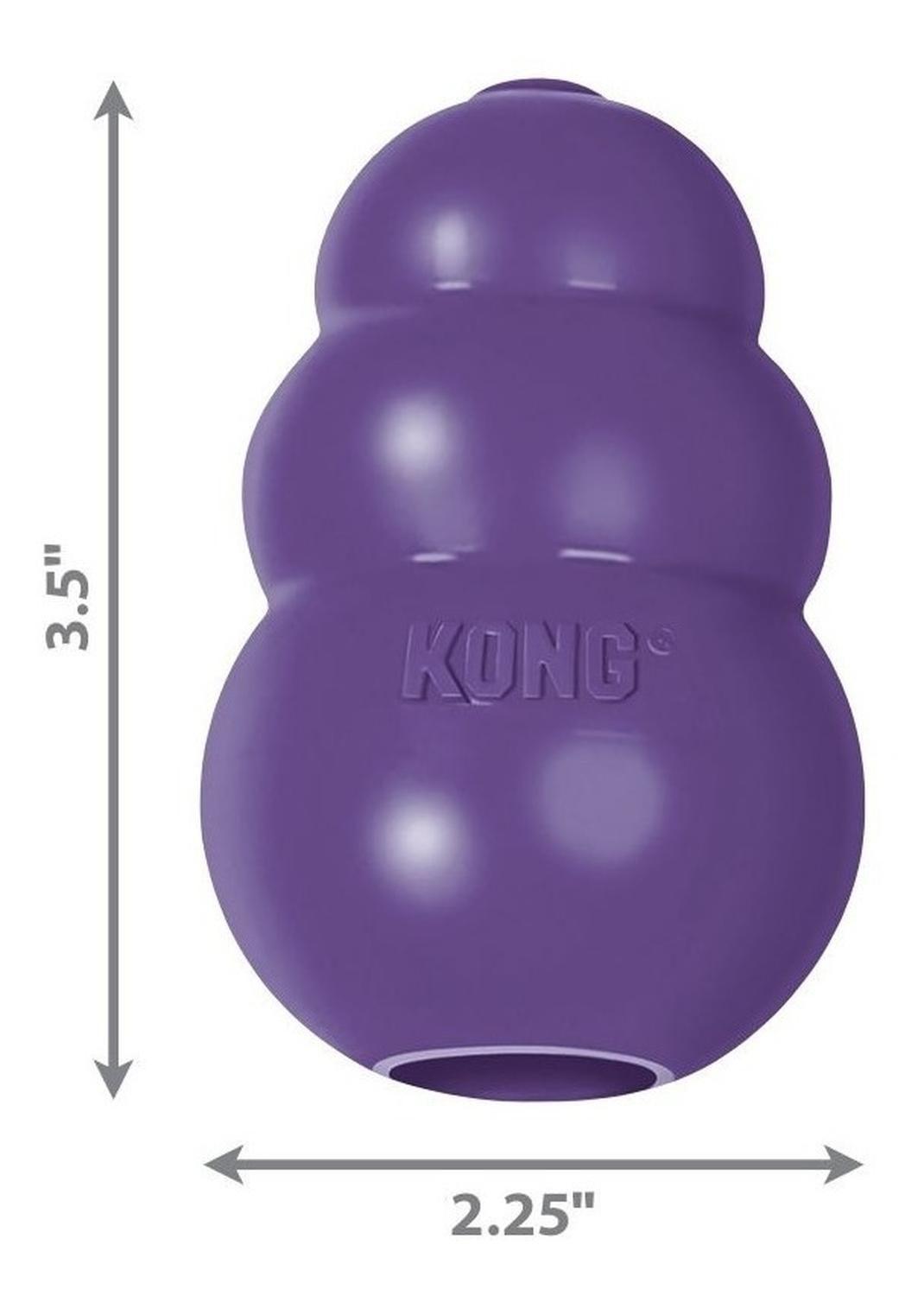 Juguete Kong Senior Para Mascotas Perros Talla M 7-16 Kg - MORADO-3