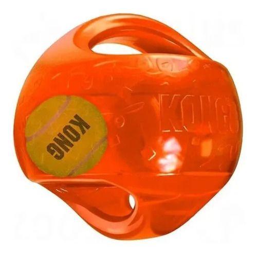 Pelota Jumbler Kong Para Mascotas - 14 Cm M/l Naranja-0