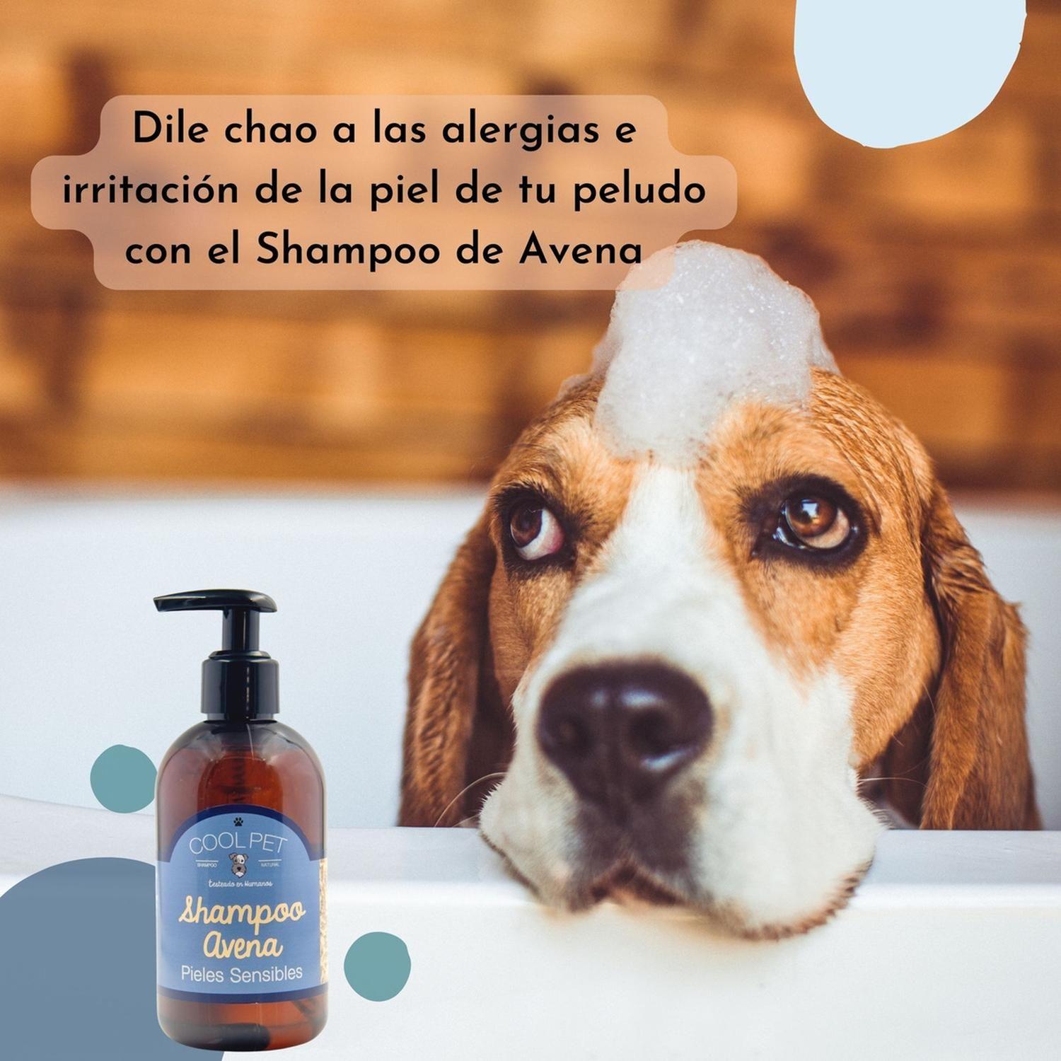 Shampoo De Avena Coolpet Perros Y Gatos Con Pieles Sensibles Pomelo-5